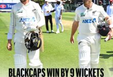 Photo of न्यूजीलैंड की धमाकेदार जीत : डब्ल्यूटीसी स्टैंडिंग में तीसरे पायदान पर कीवी टीम