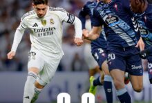 Photo of रियल मैड्रिड को नौ खिलाड़ियों के साथ हार, ला लिगा में बार्सिलोना से पीछे