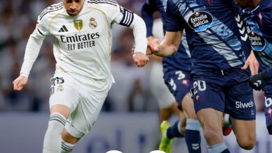Photo of रियल मैड्रिड को नौ खिलाड़ियों के साथ हार, ला लिगा में बार्सिलोना से पीछे