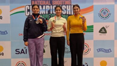 Photo of मनु भाकर और सिमरनप्रीत कौर बरार ने महिला 25 मीटर पिस्टल में जीते स्वर्ण पदक