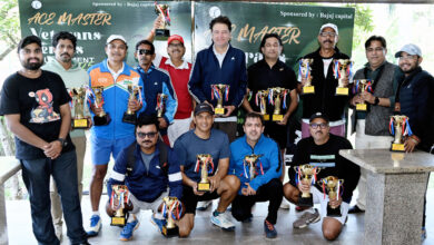 Photo of शोभित टंडन बने 35+ वर्ग में एकल चैंपियन, मनीष मेहरोत्रा ने जीता दोहरा खिताब