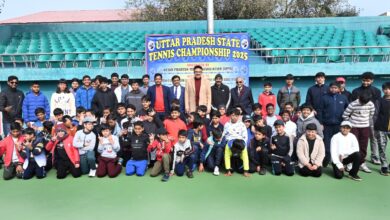Photo of यूपी स्टेट टेनिस टूर्नामेंट के पहले दिन एकतरफा मुकाबले, कई खिलाड़ी अगले दौर में