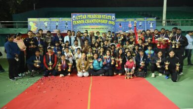 Photo of आयरा और हनु वर्मा ने टेनिस कोर्ट पर जमाया धमाल, जीते दोहरे खिताब