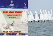 Photo of भारतीय नौसेना अकादमी की मेजबानी में ‘एडमिरल कप’ शुरू, 35 देशों की नौसेनाएं लेंगी हिस्सा