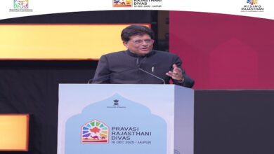 Photo of भारत-अमेरिका व्यापार वार्ता के लिए अमेरिकी दल दिल्ली में : पीयूष गोयल