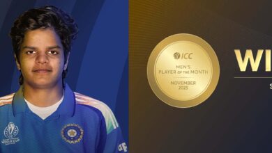 Photo of आईसीसी प्लेयर ऑफ द मंथ : महिला वर्ग में शेफाली, पुरुष वर्ग में हार्मर