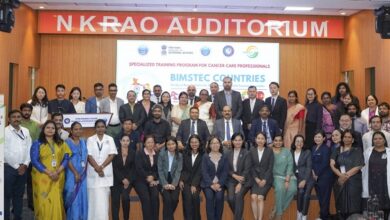 Photo of विशाखापत्तनम में बिम्सटेक देशों के कैंसर केयर विशेषज्ञों की ट्रेनिंग शुरू