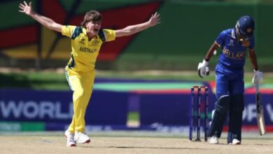 Photo of अंडर-19 विश्व कप: ऑस्ट्रेलिया ने श्रीलंका को 58 पर समेटा, ग्रुप-ए में शीर्ष पर पहुंचा