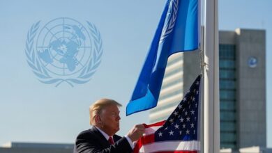 Photo of अमेरिका ने WHO से खुद को किया बाहर, जिनेवा में हेडक्वार्टर के बाहर से उतारा गया झंडा