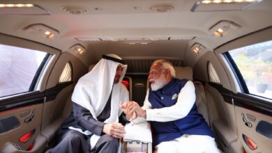 Photo of यूएई के राष्ट्रपति आधिकारिक यात्रा आए भारत, प्रधानमंत्री ने किया एयरपोर्ट पर स्वागत