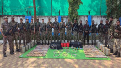 Photo of छत्तीसगढ़ के बीजापुर में 16 प्रेशर आईईडी सहित नक्सल सामग्री बरामद