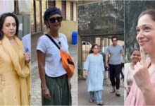 Photo of महाराष्ट्र में 29 महानगर पालिकाओं के लिए मतदान जारी, फिल्मी सितारों ने बढ़-चढ़कर किया वोट