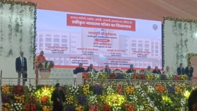 Photo of सीजेआई सूर्यकांत ने उप्र में छह जिलों के एकीकृत न्यायालय परिसर का किया शिलान्यास