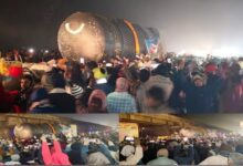 Photo of पूर्वी चंपारण पहुंचा दुनिया का सबसे विशाल शिवलिंग, दर्शन को उमड़े श्रद्धालु