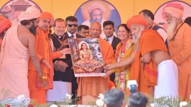 Photo of सोनीपत में प्राण-प्रतिष्ठा समारोह में बोले मुख्यमंत्री योगी- सनातन धर्म को कमजोर करने वालों से सतर्क रहने की जरूरत