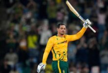 Photo of डिकॉक के तूफानी शतक से साउथ अफ्रीका ने दूसरे टी 20 में वेस्टइंडीज को 7 विकेट से हराया, सीरीज जीती