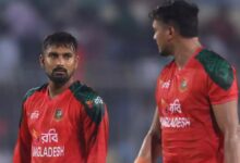 Photo of टी-20 वर्ल्ड कप के लिए बांग्लादेश की टीम में तस्कीन की वापसी, जाकेर को नहीं मिली जगह