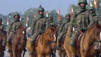 Photo of कर्तव्य पथ पर दिखी भारत की घुड़सवार सेना, कैप्टन अहान कुमार ने किया नेतृत्व