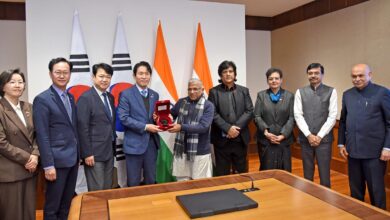 Photo of कोरिया गणराज्य के संसदीय प्रतिनिधिमंडल ने राज्यसभा के उपसभापति हरिवंश से की मुलाकात