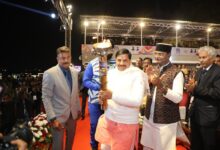 Photo of “खेलो एमपी यूथ गेम्स” की वॉटर प्रोजेक्शन और लेजर-शो के साथ हुई रंगारंग शुरुआत