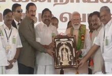 Photo of द्रमुक शासन के अंत की उलटी गिनती शुरू, तमिलनाडु में शीघ्र ही बनेगी डबल इंजन सरकार: प्रधानमंत्री मोदी