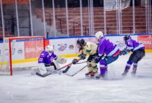 Photo of रॉयल एनफील्ड आइस हॉकी लीग सीज़न 3 के दूसरे दिन बड़े जीत और रिकॉर्ड पल