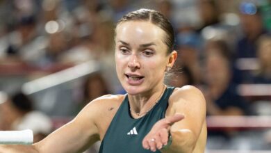 Photo of शानदार वापसी से एलिना स्वितोलिना ऑकलैंड टूर्नामेंट के सेमीफाइनल में