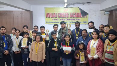 Photo of द्वितीय प्रोफेशनल रैपिड शतरंज प्रतियोगिता में शनि कुमार सोनी बने चैंपियन