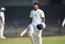 Photo of रणजी में फिर गरजे सरफराज खान, 227 रन की मैराथन पारी से चयनकर्ताओं का ध्यान खींचा