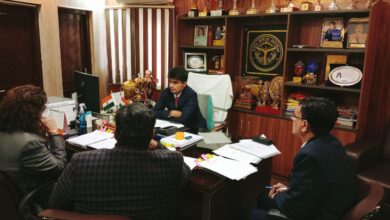 Photo of सचिव, खेल उ०प्र० शासन द्वारा खेल निदेशालय का निरीक्षण एवं प्रशिक्षकों की समीक्षा संबंधी बैठक