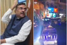 Photo of पश्चिम बंगाल के चंद्रकोणा में शुभेंदु अधिकारी के काफिले पर हमला, थाने में धरने पर बैठे नेता प्रतिपक्ष