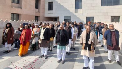 Photo of संघ के सह सरकार्यवाह अरुण कुमार ने जयपुर में फहराया राष्ट्रीय ध्वज