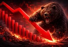 Photo of गिरावट के साथ लाल निशान पर बंद हुआ घरेलू शेयर बाजार, सेंसेक्स 770 अंक लुढ़का