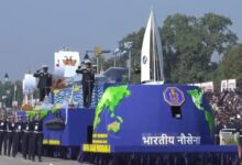 Photo of गणतंत्र दिवस परेड में नौसेना ने झांकी के जरिए दिखाई भारत की समुद्री ताकत