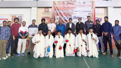 Photo of ईरानी कोच सेंसेई मेहरान की ट्रेनिंग से निखरे यूपी के कराटे खिलाड़ी