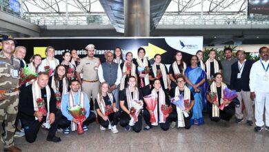 Photo of एफआईएच हॉकी विश्व कप में क्वालीफायर के लिए उरुग्वे महिला टीम हैदराबाद पहुंची