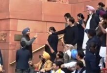 Photo of संसद परिसर में राहुल गांधी–रवनीत सिंह बिट्टू के बीच तीखी नोकझोंक