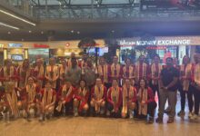 Photo of एफआईएच वर्ल्ड कप 2026 क्वालीफायर के लिए हैदराबाद पहुंची इंग्लैंड महिला हॉकी टीम