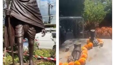 Photo of मेलबर्न में गांधीजी की मूर्ति चुराए जाने की भारत ने कड़ी निंदा की