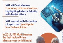 Photo of प्रधानमंत्री मोदी आज रवाना होंगे इजराइल की राजकीय यात्रा पर