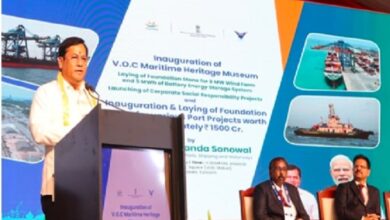Photo of केंद्रीय मंत्री सर्वानंद सोनोवाल ने तमिलनाडु के तूतीकोरिन में 21 परियोजनाओं का किया शुभारंभ