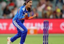 Photo of श्रेयांका की बेहतरीन गेंदबाजी की बदौलत भारत ने ऑस्ट्रेलिया से तीन मैचों की टी20 सीरीज 2-1 से जीती