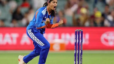 Photo of श्रेयांका की बेहतरीन गेंदबाजी की बदौलत भारत ने ऑस्ट्रेलिया से तीन मैचों की टी20 सीरीज 2-1 से जीती