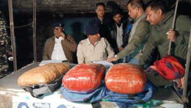 Photo of भारी मात्रा में गांजा के साथ युवक गिरफ्तार