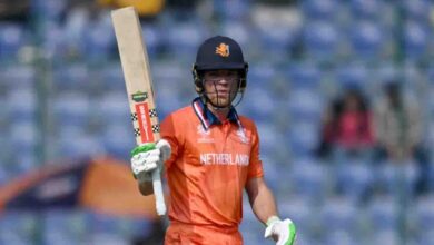 Photo of बास डे लीडे बने प्लेयर ऑफ़ द मैच, नीदरलैंड ने नामीबिया को हराया