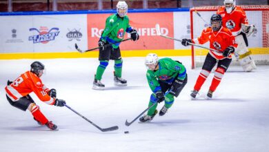Photo of रॉयल एनफ़ील्ड आइस हॉकी लीग सीज़न 3 में प्यूरिग वॉरियर्स ने डिफेंडिंग चैंपियन कांग्ससिंग को हराने वाली पहली टीम बनने का गौरव हासिल किया
