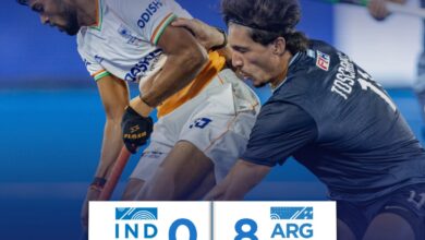 Photo of राउरकेला में भारत पर टूटा अर्जेंटीना का कहर, 0-8 से मिली करारी शिकस्त