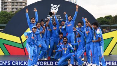Photo of वैभव का तूफान, इंग्लैंड पस्त: भारत छठीं बार अंडर-19 वर्ल्ड चैंपियन