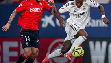 Photo of विनीसियस जूनियर का गोल, लेकिन रियल मैड्रिड को ओसासुना से अप्रत्याशित हार