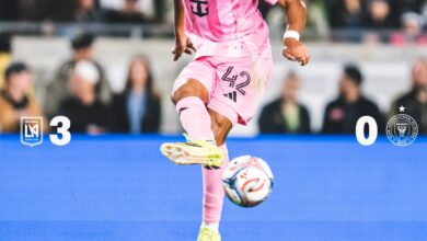Photo of मेसी की मौजूदगी के बावजूद इंटर मियामी को लॉस एंजिलिस एफसी के हाथों 3-0 की हार